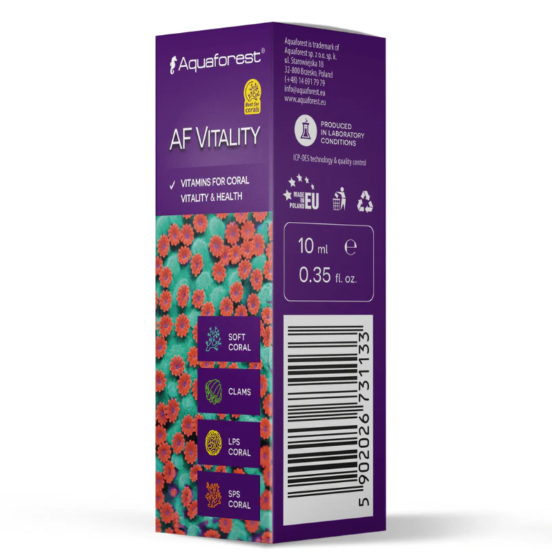 AF Vitality 10ml – Tăng cường vitamin & sức đề kháng cho san hô biển