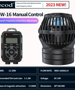 Tạo sóng EOW 16 Jebao mẫu mới mạnh hơn êm hơn | Lưu lượng mạnh