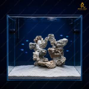 Mẫu 545 - Layout Tự Nhiên Cubic 40cm Dạng Bán Đảo – Đơn Giản Nhưng Đầy Cuốn Hút