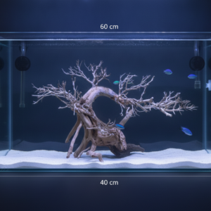 LAYOUT LŨA BONSAI TỰ NHIÊN BỂ 60cm – TUYỆT TÁC CHO BỂ THỦY SINH
