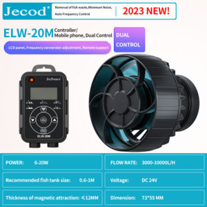 Tạo sóng Jebao ELM-20M Wifi 2023 hoạt động êm ái